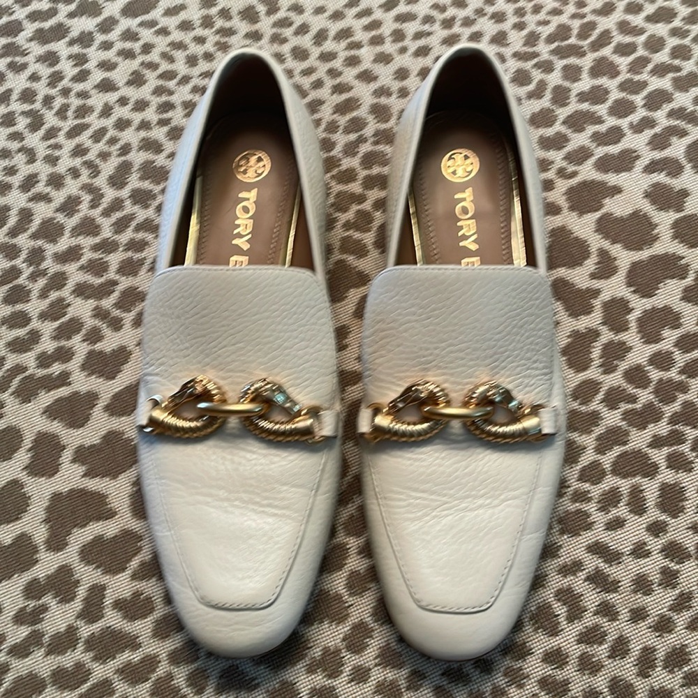 Tory Burch Jessa Loafer in New Cream size 6 1/2